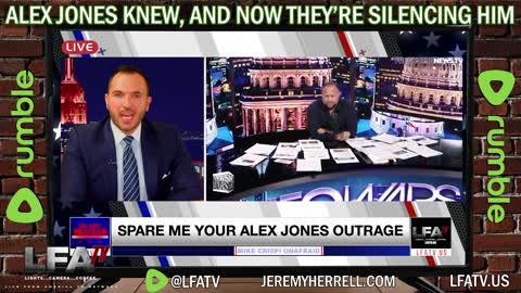 LFA TV SHORT CLIP: THEY WANT ALEX JONES DEAD!!