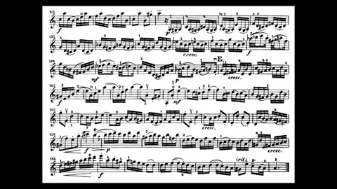 Johann Sebastian Bach / Violin Concerto in A minor -BWV 1041