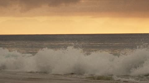 Waves Crashing on the Sea More info Share