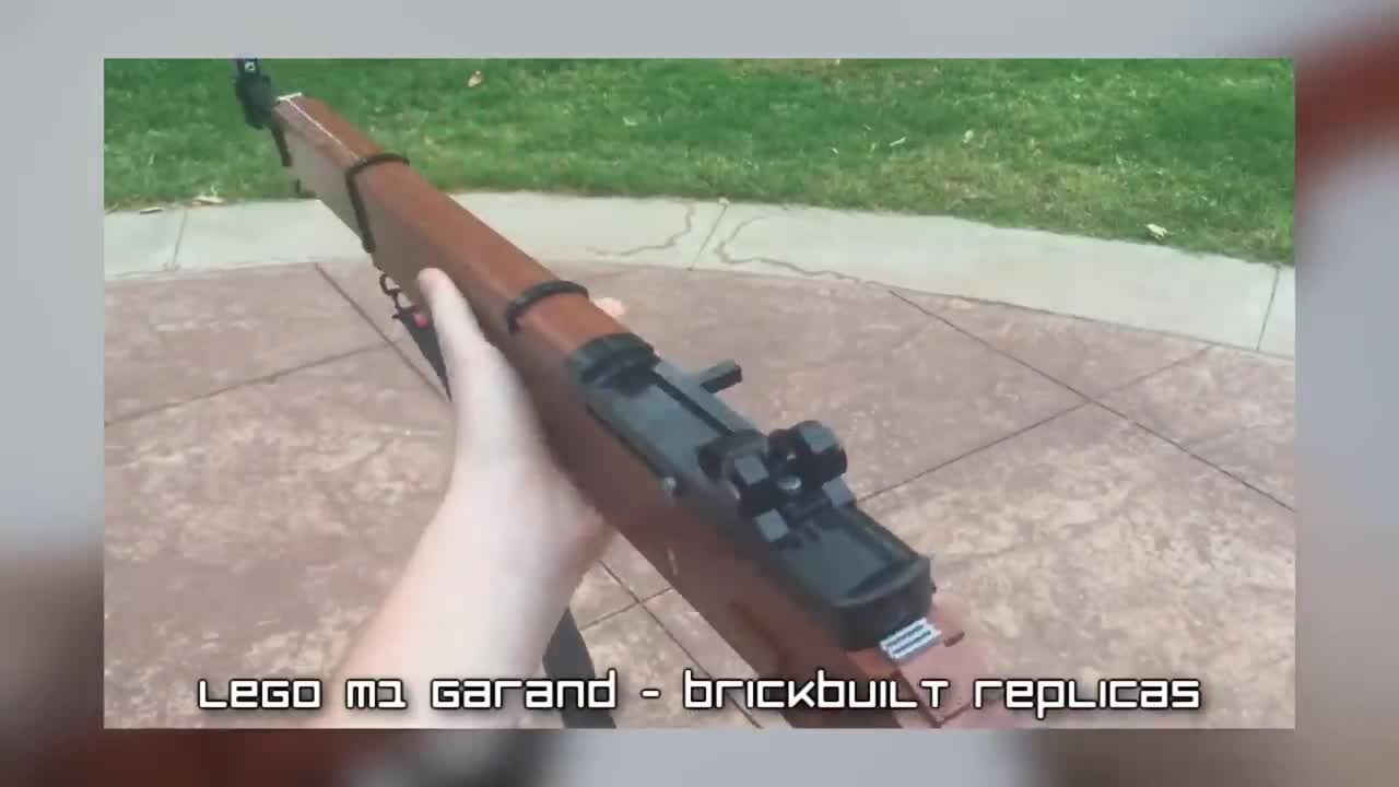 LEGO M1 Garand (+Sniper Scope and Grenade Launcher)6