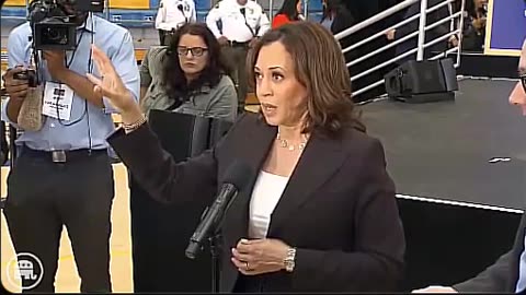 KAMALA IS ALMOST AS BIG AN IDIOT AS JOE BIDEN! LISTEN FOR YOURSELF