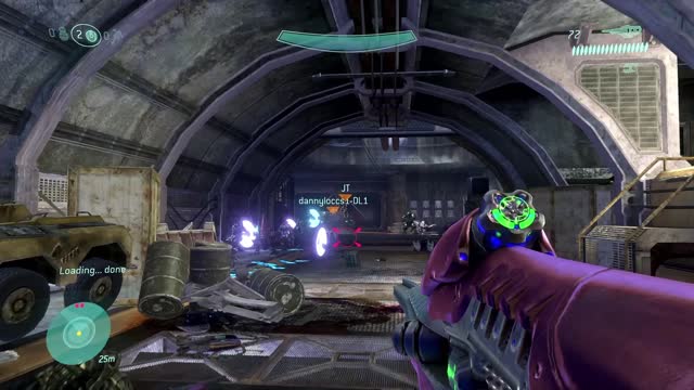 Halo 3 friends running over people