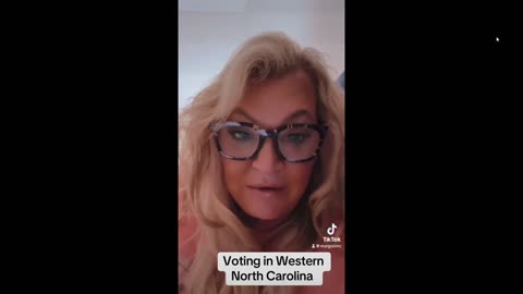 NC Woman Gives Optimistic Update on Western NC 2024 Voting