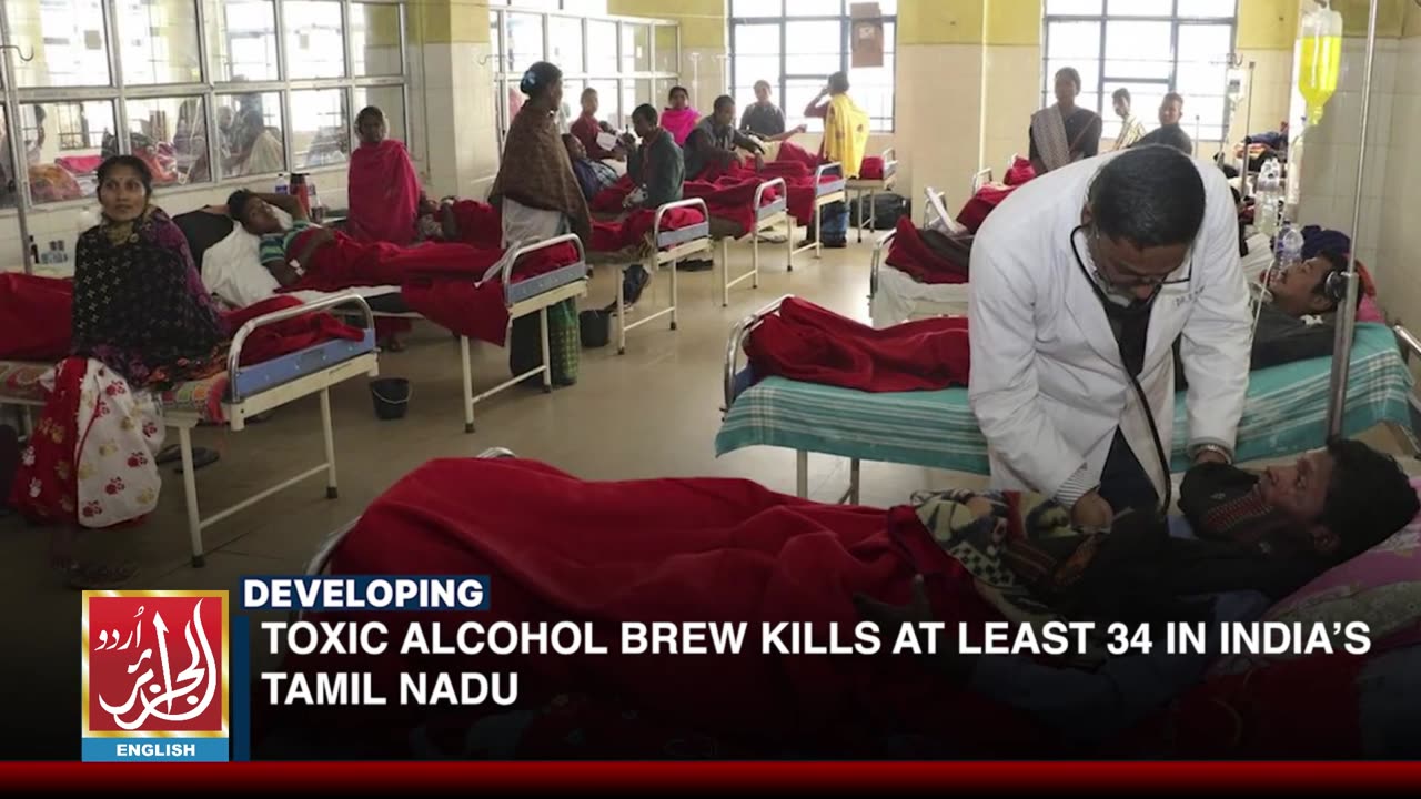 Toxic Alcohol Brew Kills At Least 34 In India's Tamil Nadu