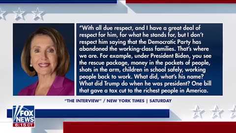 TROUBLE IN PARADISE Nancy Pelosi tears into Bernie Sanders