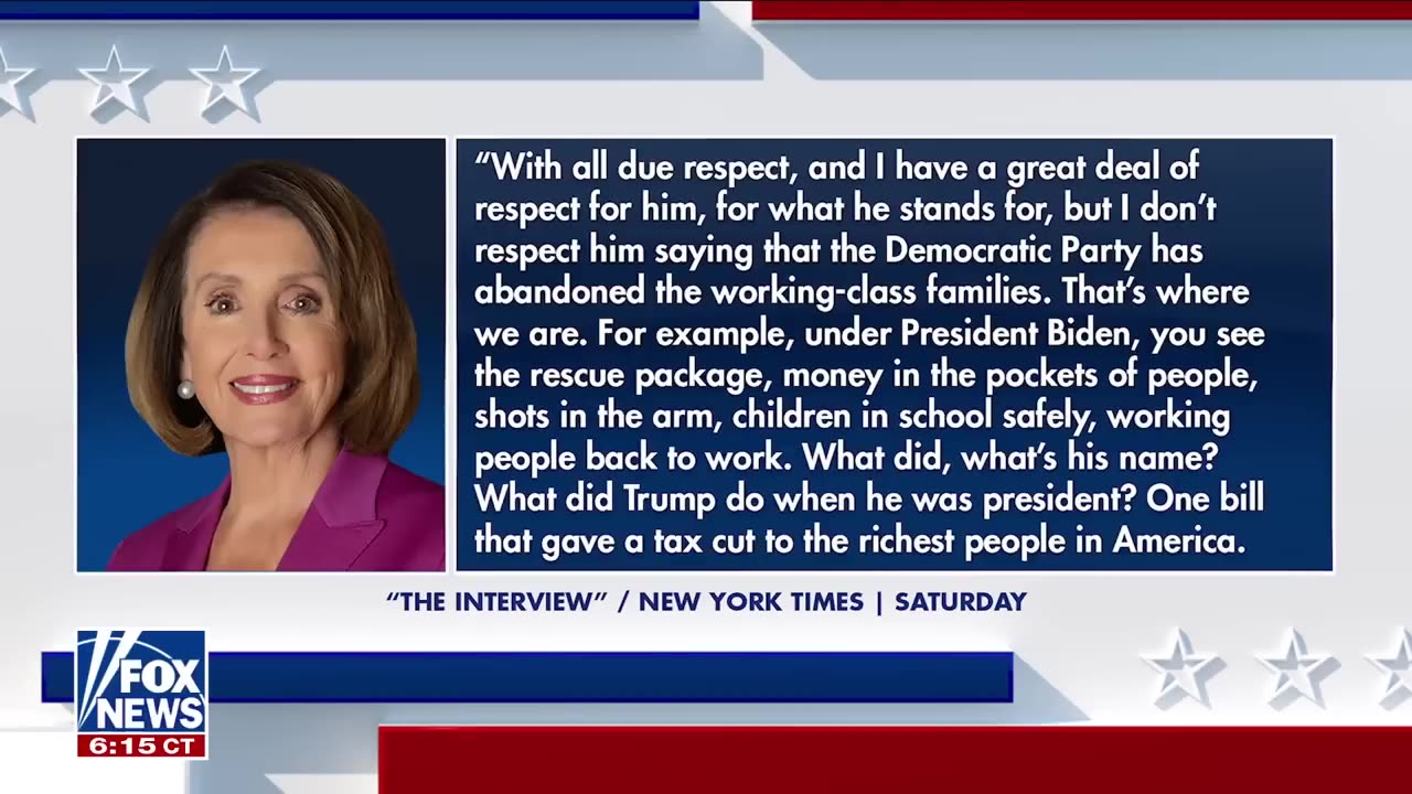 TROUBLE IN PARADISE Nancy Pelosi tears into Bernie Sanders