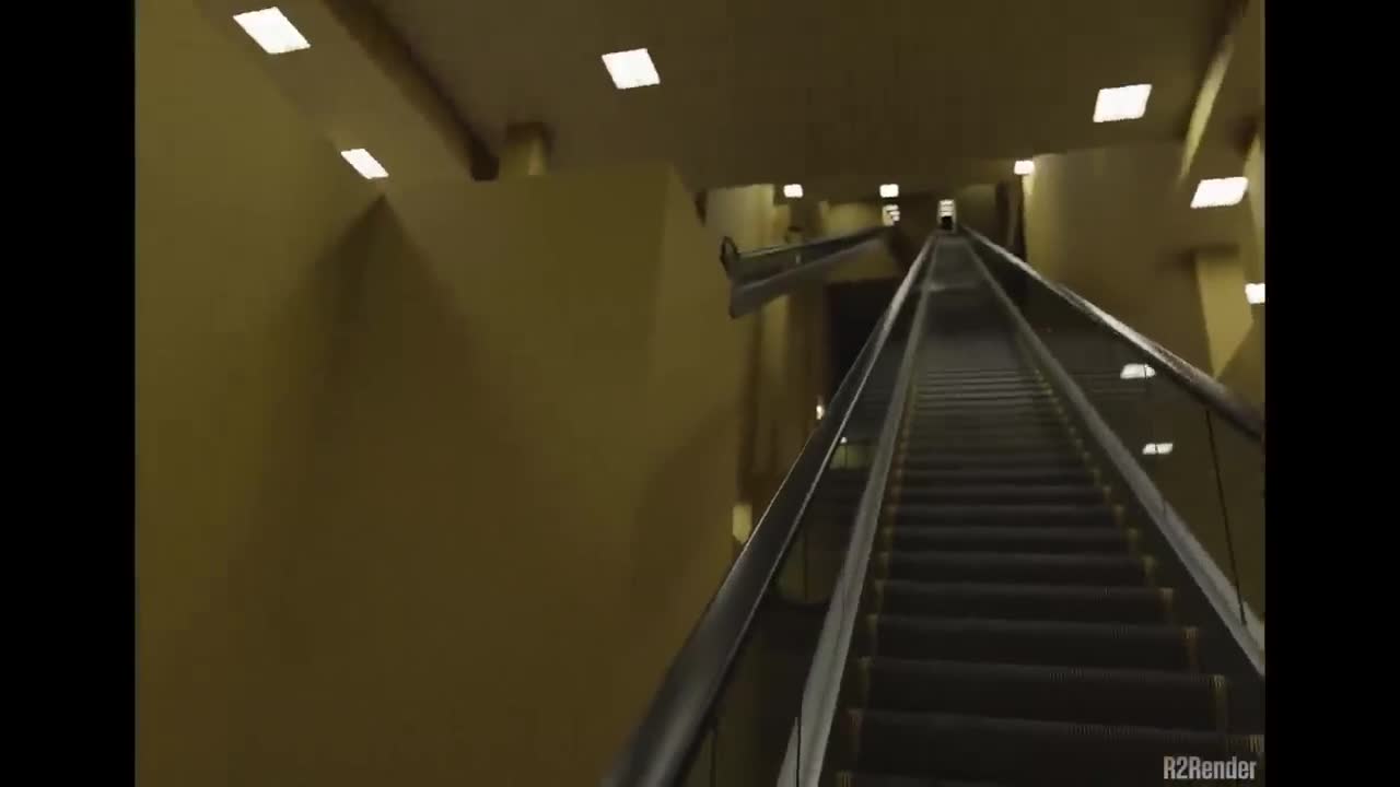 The Backrooms Endless Escalators (Found Footage)