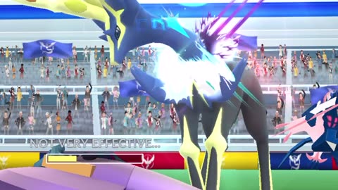 Pokémon Go Xerneas Five Star Raid Gameplay