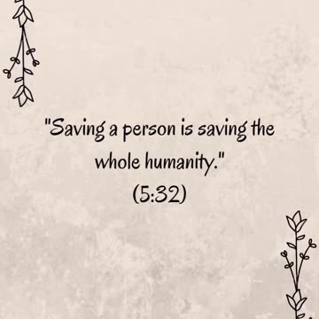 People say Islam is the religion of voilance😔, But Islam says...