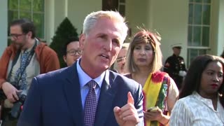 HAPPENING NOW: Kevin McCarthy addresses debt ceiling negotiations moments after meeting with Biden