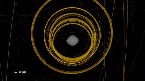 OSIRIS-REx Slings Orbital Web Around Asteroid to Capture Sample _ 4K