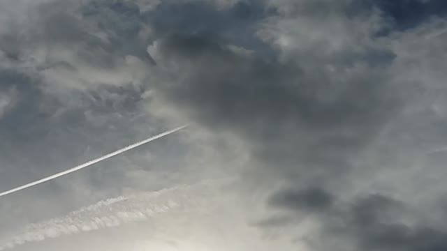 Sky painting over montana
