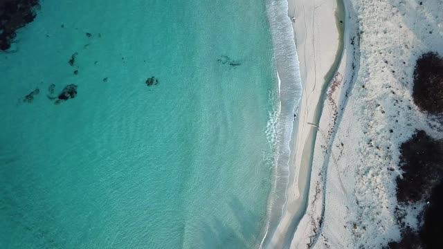 Cycling on the beautiful beach