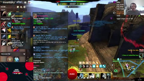 GW2 -FARMING ,SPVP and WvW MULTICLASS !!!!!