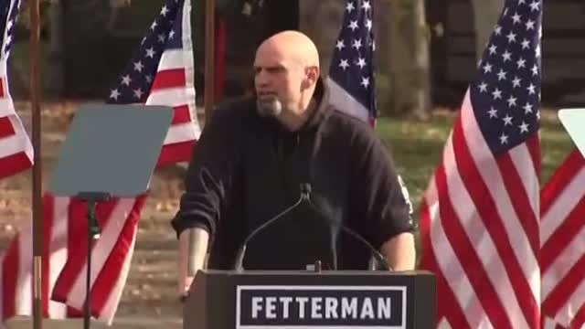 GOD SPEAKS AT FETTERMAN RALLY!! WATCH!!!