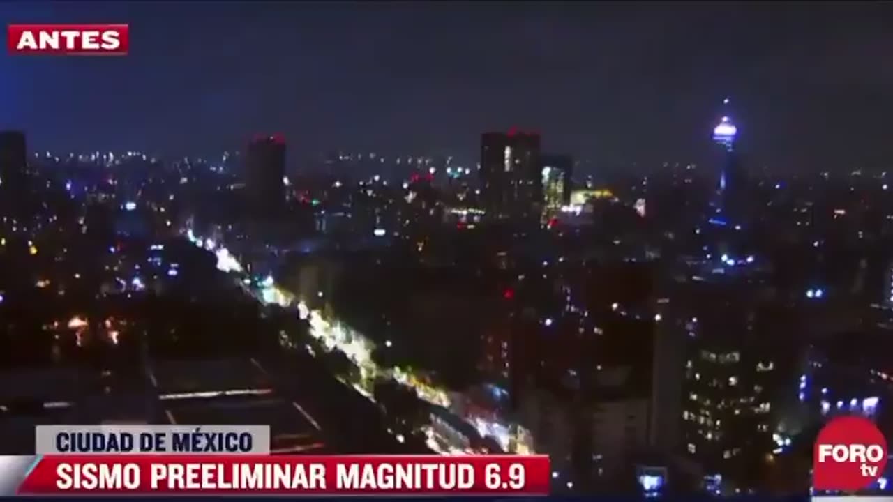 Gamma burst by nuclear explosions in the underground framed as "earthquake lights" in Mexico