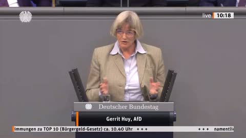 Gerrit Huy Rede vom 10.11.2022 - Bürgergeld-Gesetz