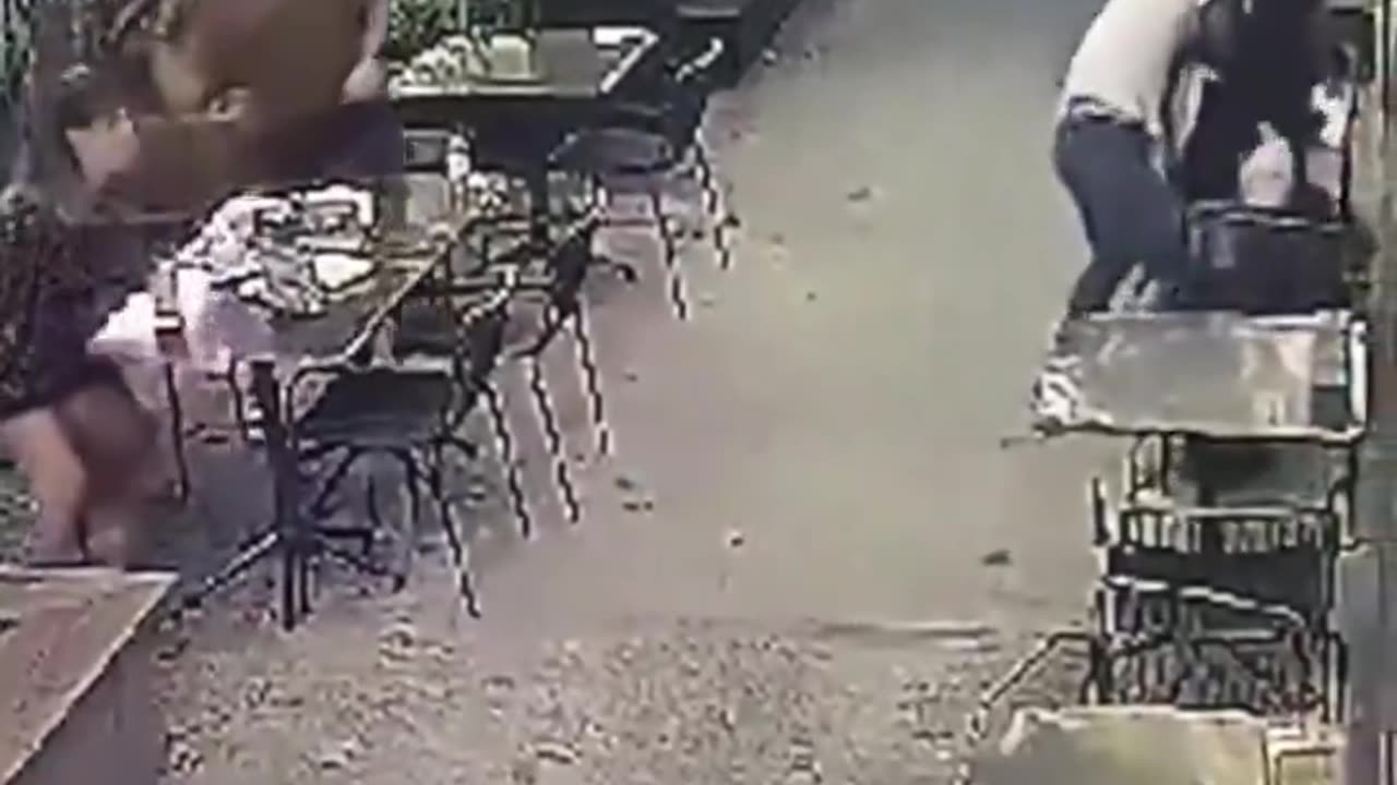 Another Robbery Where Nobody Helps Stop The Criminal