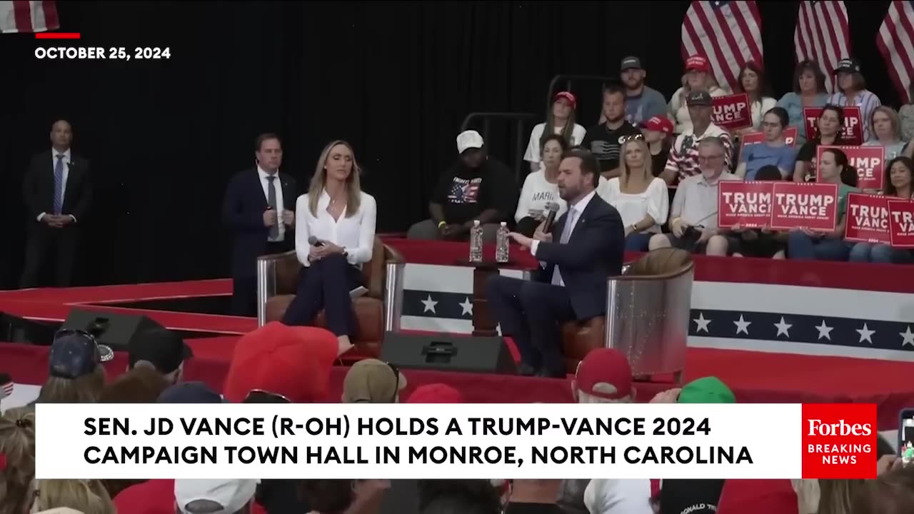 JD Vance Answers North Carolina Voters On Small Business Protections- Were Going To Lower Prices