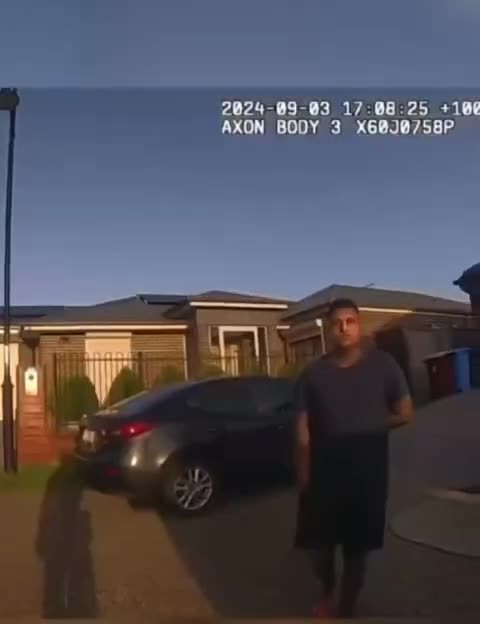 A Victorian police officer has been stabbed by an 18 year old Brown immigrant in Victoria, Australia