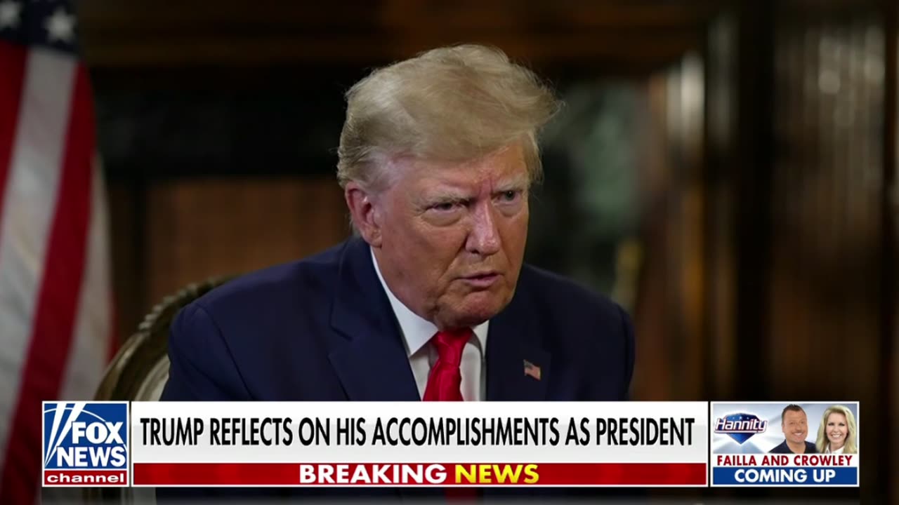 Trump describes what he's most proud of