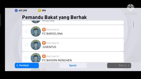 OPEN 6 PEMANDU BAKAT BAYERN MUNCHEN #PES #PESMOBILE #PES2021 #EFOOTBALL #KONAMI