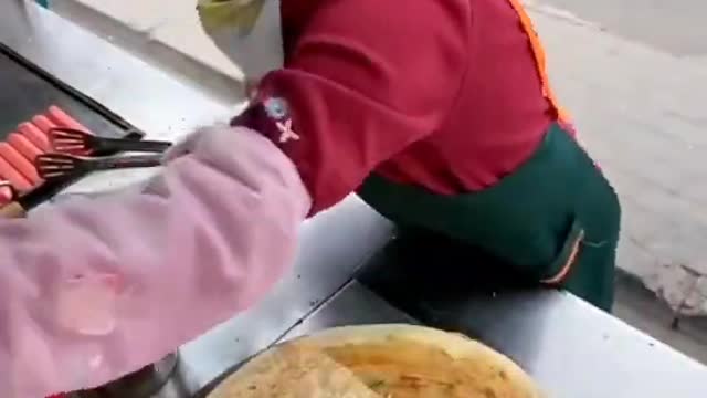 Asian, American, European, Russian, African Street Food
