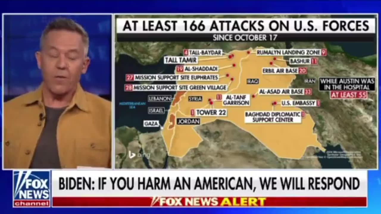 Gutfeld Goes Nuclear On Biden, Says Dems Care More About Middle East Than America