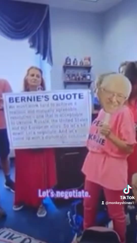 Bernie Sanders Have Pease Activists Arrested