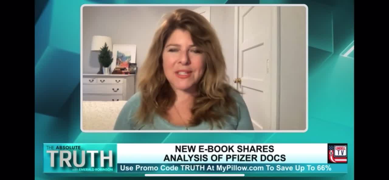 Naomi Wolf - publishes Ebook outlining all the Pfizer docs hid from public