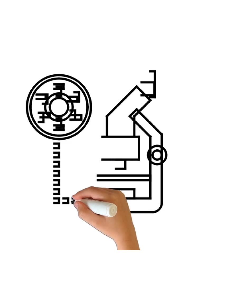 How to draw compound microscope very easy step by step