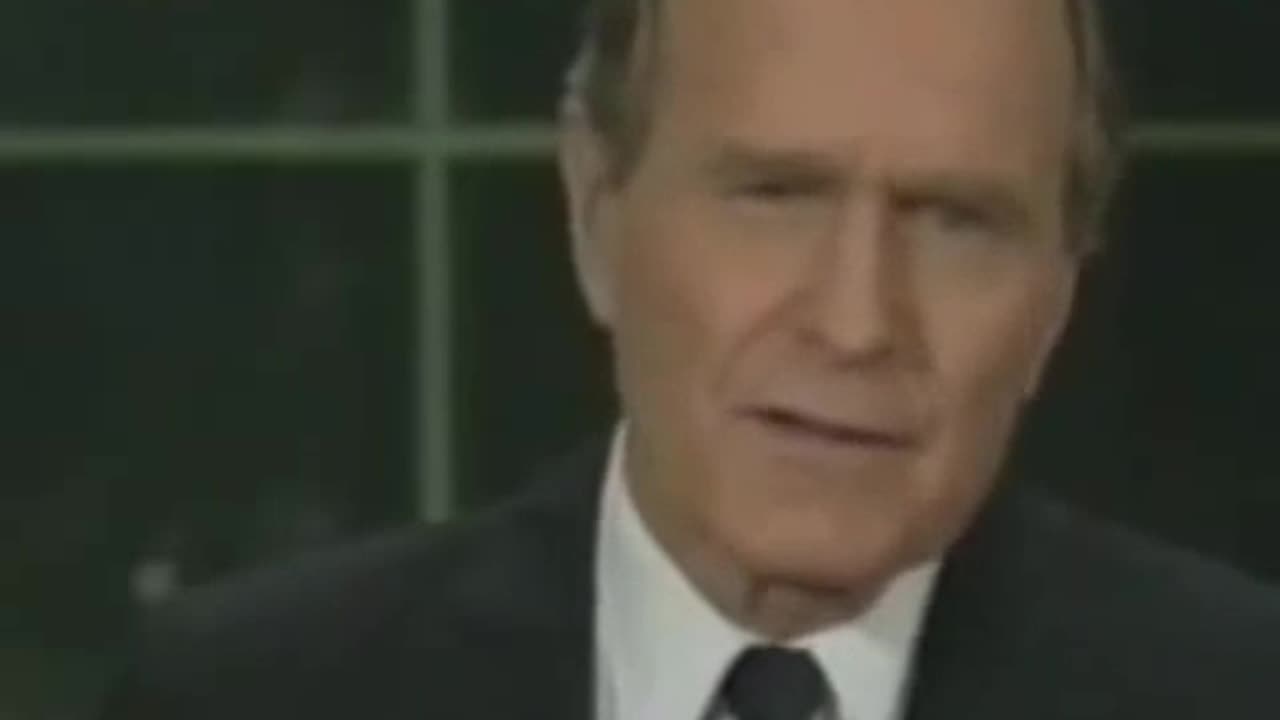 NEW WORLD ORDER George H W Bush