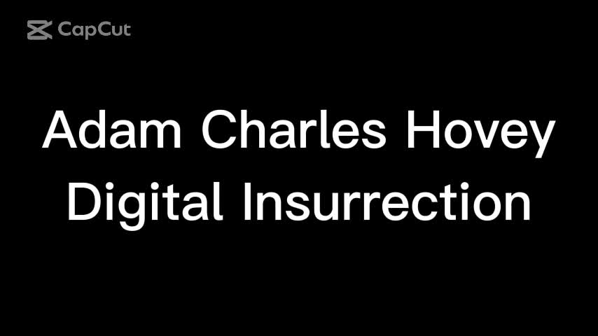 Digital Insurrection (Adam Charles Hovey-Music)