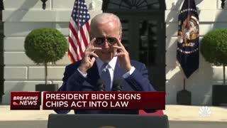 President Biden signs Chips Act into law