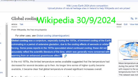 10. Global cooling in the 70s myth or reality?