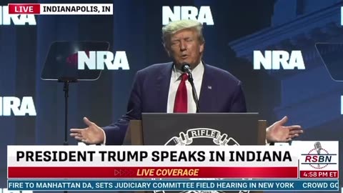 NRA | President Trump: Everything the Biden Administration Does is like April Fool’s