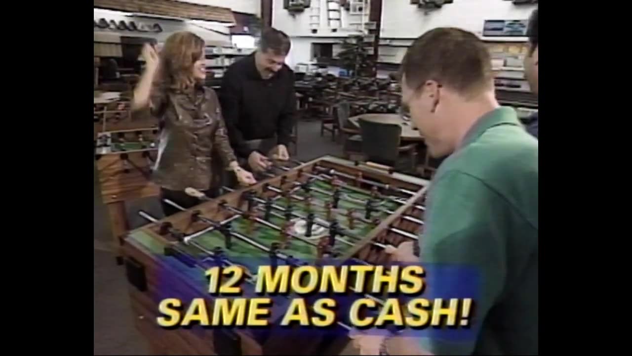 November 19, 2000 - Watson's Girl Plays Foosball and Air Hockey