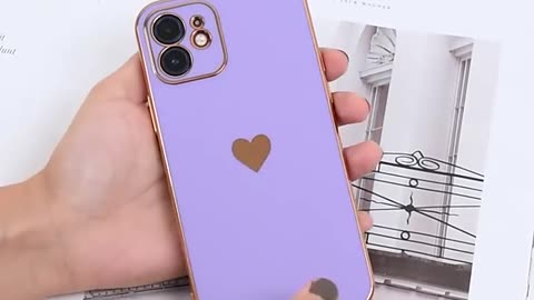 Solid color protective case for iPhone 12