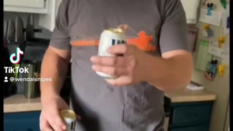 Beer Can Challenge Fail