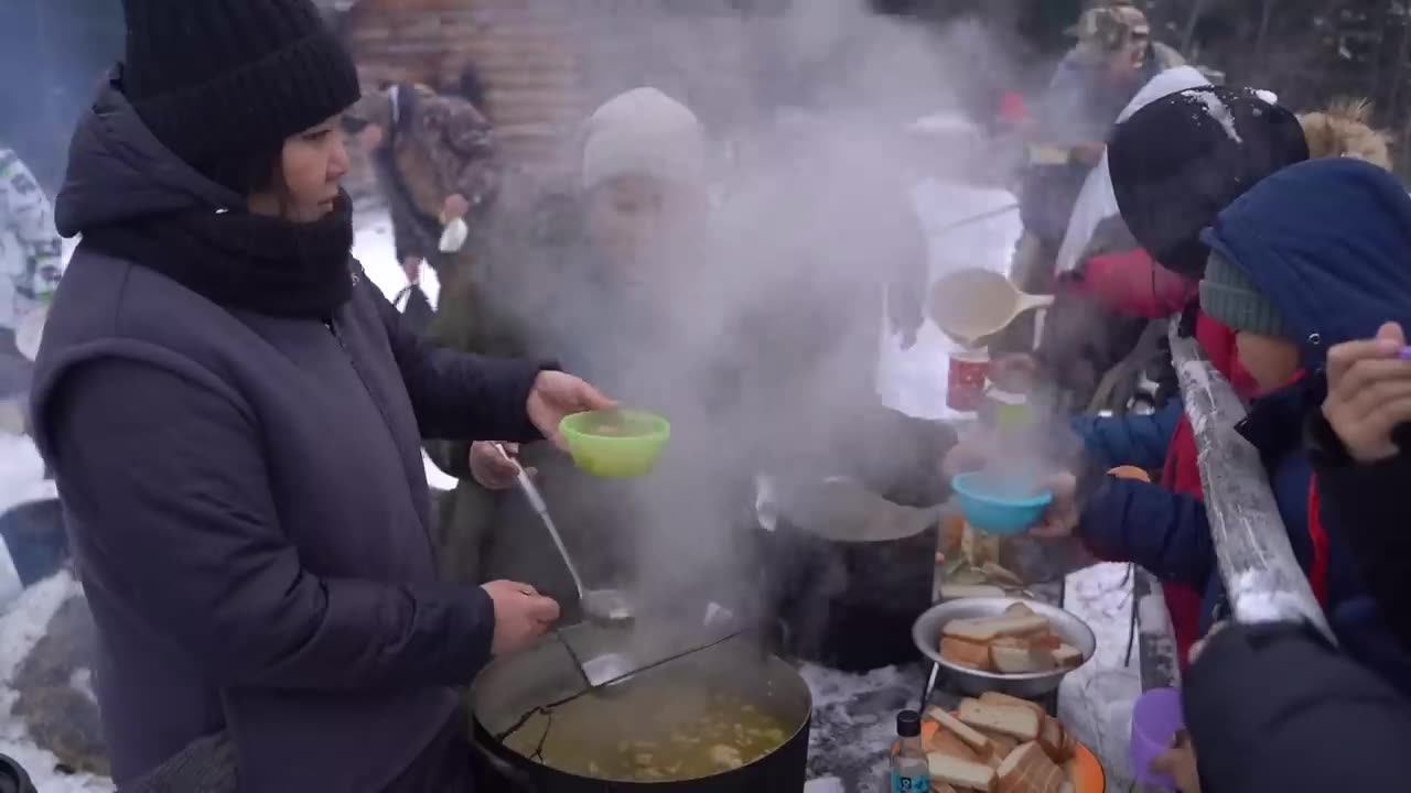 Traditional Yakutian Ice Fishing _Munkha_