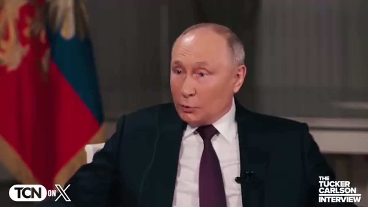 Tucker Carlson interviews Vladimir Putin