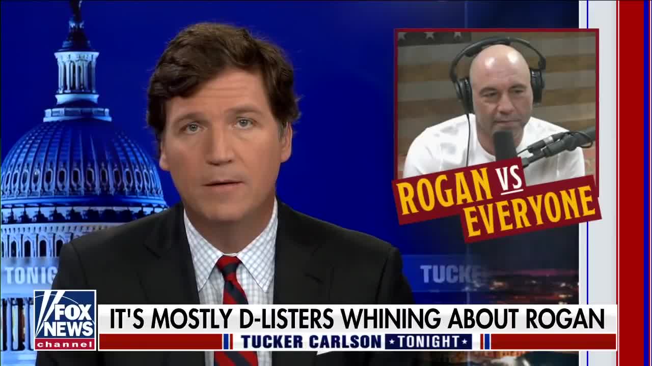 ‘Tucker Carlson’ host discusses the ‘political pressure’ surrounding Joe Rogan #FoxNews #Tucker