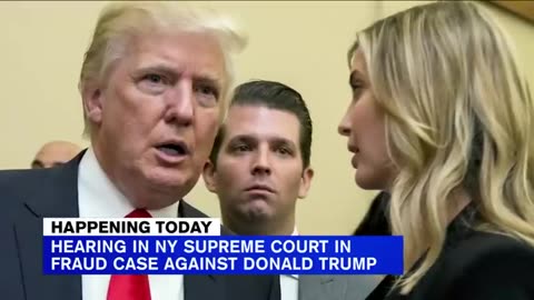 Ny supreme court hearing for Trump in fraud case