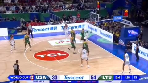 Lithuania's Bench Outplayed USA's Bench