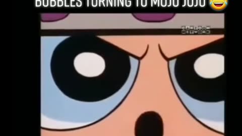 Bubbles as Mojo JoJo