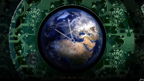 Planet earth as a clock