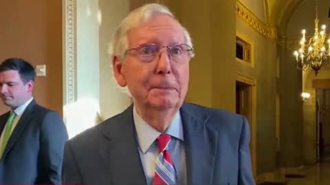 MCCONNELL zings Biden After Freeze Incident: "I told him I got sandbagged”