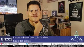 Imitando Bolsonaro: Lula fará lives nas redes sociais.