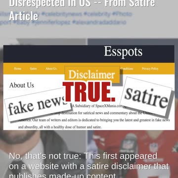 Fact Check: Colin Kaepernick Did NOT Say He'll 'Go To Russia' If Disrespected In US -- Satire Label