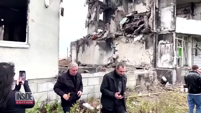 Banksy Leaves Surprise Art All Over Ukraine